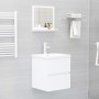 Espejo de baño madera contrachapada blanco 40x10,5x37 cm de vidaXL, Tocadores de baño - Ref: Foro24-804553, Precio: 27,91 €, ...