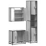 Set de muebles de baño 3 pzas madera contrachapada gris sonoma de , Muebles de baño - Ref: Foro24-3301068, Precio: 289,57 €, ...