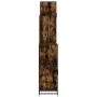 Set de muebles baño 4 pzas madera contrachapada roble ahumado de , Muebles de baño - Ref: Foro24-3301187, Precio: 335,69 €, D...