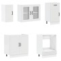 Mueble de cocina Kalmar blanco 8 piezas madera contrachapada de , Armarios de cocina - Ref: Foro24-3314791, Precio: 633,08 €,...