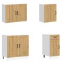 Mueble de cocina Kalmar 7 piezas artesanal roble de , Armarios de cocina - Ref: Foro24-3314770, Precio: 587,23 €, Descuento: %