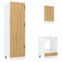 Mueble de cocina Kalmar 7 piezas artesanal roble de , Armarios de cocina - Ref: Foro24-3314770, Precio: 587,23 €, Descuento: %