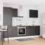 Mueble de cocina Kalmar negra 7 piezas madera contrachapada de , Armarios de cocina - Ref: Foro24-3314772, Precio: 568,00 €, ...