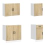 Mueble cocina Kalmar roble sonoma 7 pzas madera contrachapada de , Armarios de cocina - Ref: Foro24-3314764, Precio: 555,79 €...