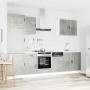 Mueble cocina Kalmar gris hormigón 7 pzas madera contrachapada de , Armarios de cocina - Ref: Foro24-3314785, Precio: 566,61 ...