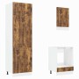 Mueble cocina Kalmar roble ahumado 7 pzas madera contrachapada de , Armarios de cocina - Ref: Foro24-3314766, Precio: 572,50 ...