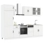 Mueble de cocina Kalmar blanco 8 piezas madera contrachapada de , Armarios de cocina - Ref: Foro24-3314801, Precio: 600,90 €,...