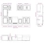 Mueble cocina Kalmar roble marrón 8 pzas madera contrachapada de , Armarios de cocina - Ref: Foro24-3314798, Precio: 629,05 €...