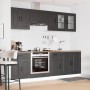 Mueble de cocina Kalmar negra 8 piezas madera contrachapada de , Armarios de cocina - Ref: Foro24-3314822, Precio: 595,09 €, ...