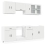 Mueble de cocina Kalmar blanco 8 piezas madera contrachapada de , Armarios de cocina - Ref: Foro24-3314841, Precio: 599,72 €,...