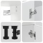 Mueble de cocina Kalmar blanco 8 piezas madera contrachapada de , Armarios de cocina - Ref: Foro24-3314841, Precio: 599,72 €,...