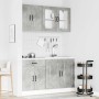 Mueble cocina Kalmar gris hormigón 4 pzas madera contrachapada de , Armarios de cocina - Ref: Foro24-3314855, Precio: 290,42 ...