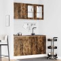 Mueble cocina Kalmar roble ahumado 4 pzas madera contrachapada de , Armarios de cocina - Ref: Foro24-3314876, Precio: 299,52 ...