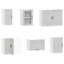 Mueble cocina Porto gris hormigón 11 pzas madera contrachapada de , Armarios de cocina - Ref: Foro24-3314965, Precio: 668,62 ...