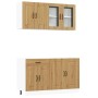 Mueble de cocina Kalmar 4 piezas artesanal roble de , Armarios de cocina - Ref: Foro24-3314860, Precio: 299,90 €, Descuento: %