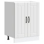 Mueble bajo fregadero Lucca madera contrachapada blanca de , Armarios de cocina - Ref: Foro24-853677, Precio: 76,88 €, Descue...