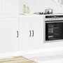 Mueble bajo fregadero Lucca madera contrachapada blanca de , Armarios de cocina - Ref: Foro24-853677, Precio: 76,88 €, Descue...