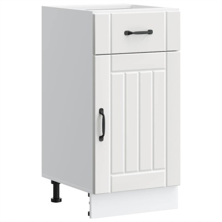 Mueble bajo de cocina Lucca madera de ingeniería blanca de , Armarios de cocina - Ref: Foro24-853707, Precio: 80,53 €, Descue...