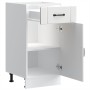 Mueble bajo de cocina Lucca madera de ingeniería blanca de , Armarios de cocina - Ref: Foro24-853707, Precio: 80,53 €, Descue...