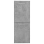 Armario de baño madera contrachapada gris hormigón 30x30x80 cm de vidaXL, Muebles de baño - Ref: Foro24-804992, Precio: 41,82...