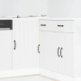 Mueble bajo fregadero Lucca madera contrachapada blanca de , Armarios de cocina - Ref: Foro24-854308, Precio: 86,53 €, Descue...