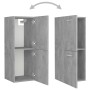 Armario de baño madera contrachapada gris hormigón 30x30x80 cm de vidaXL, Muebles de baño - Ref: Foro24-804992, Precio: 41,82...