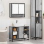 Set de muebles de baño 2 pzas madera contrachapada gris sonoma de , Muebles de baño - Ref: Foro24-3300943, Precio: 153,34 €, ...
