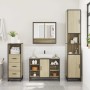 Set de muebles de baño 3 pzas madera contrachapada roble Sonoma de , Muebles de baño - Ref: Foro24-3301061, Precio: 224,79 €,...