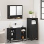 Juego de muebles de baño 3 pzas madera contrachapada negro de , Muebles de baño - Ref: Foro24-3301000, Precio: 229,14 €, Desc...