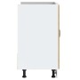 Mueble bajo para fregadero Lucca madera artesanal de roble de , Armarios de cocina - Ref: Foro24-853696, Precio: 87,57 €, Des...