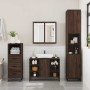 Set de muebles baño 3 pzas madera contrachapada roble marrón de , Muebles de baño - Ref: Foro24-3301094, Precio: 267,70 €, De...