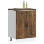 Mueble bajo fregadero Lucca madera contrachapada roble ahumado de , Armarios de cocina - Ref: Foro24-853682, Precio: 87,08 €,...