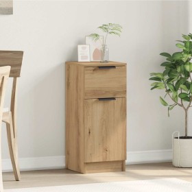 Aparador madera de ingeniería roble artisian 30x30x70 cm de , Aparadores - Ref: Foro24-856953, Precio: 56,27 €, Descuento: %