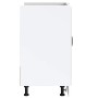 Mueble bajo fregadero Lucca blanca de alto brillo de , Armarios de cocina - Ref: Foro24-853689, Precio: 90,04 €, Descuento: %