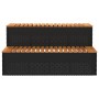 Escalón bañera hidromasaje negro 100x50x50,5 cm ratán sintético de , Accesorios para piscinas y spa - Ref: Foro24-4103944, Pr...