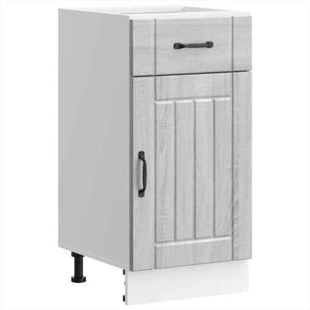 Mueble bajo de cocina Lucca madera contrachapada gris sonoma de , Armarios de cocina - Ref: Foro24-853713, Precio: 76,85 €, D...