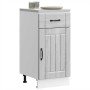 Mueble bajo de cocina Lucca madera contrachapada gris sonoma de , Armarios de cocina - Ref: Foro24-853713, Precio: 76,85 €, D...