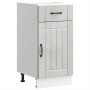 Mueble bajo de cocina Lucca madera contrachapada gris cemento de , Armarios de cocina - Ref: Foro24-853711, Precio: 78,92 €, ...