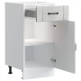 Mueble bajo de cocina Lucca madera contrachapada gris cemento de , Armarios de cocina - Ref: Foro24-853711, Precio: 78,92 €, ...