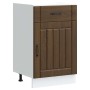 Mueble bajo de cocina Lucca roble marrón de , Armarios de cocina - Ref: Foro24-853724, Precio: 88,85 €, Descuento: %