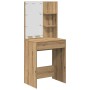 Juego de tocador con LED madera artesanal de roble de , Conjuntos de muebles para dormitorios - Ref: Foro24-3329182, Precio: ...