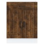 Mueble bajo de cocina Lucca roble ahumado de , Armarios de cocina - Ref: Foro24-853732, Precio: 90,70 €, Descuento: %