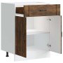 Mueble bajo de cocina Lucca roble ahumado de , Armarios de cocina - Ref: Foro24-853732, Precio: 90,70 €, Descuento: %