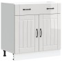Mueble bajo de cocina Lucca blanca de alto brillo de , Armarios de cocina - Ref: Foro24-853739, Precio: 116,04 €, Descuento: %