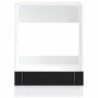 Armario de horno Lucca negra madera reconstituida de , Armarios de cocina - Ref: Foro24-853758, Precio: 66,14 €, Descuento: %
