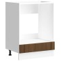 Armario de horno Lucca madera contrachapada roble marrón de , Armarios de cocina - Ref: Foro24-853764, Precio: 64,03 €, Descu...