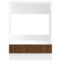 Armario de horno Lucca madera contrachapada roble marrón de , Armarios de cocina - Ref: Foro24-853764, Precio: 64,03 €, Descu...