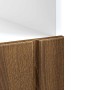 Armario de horno Lucca madera contrachapada roble marrón de , Armarios de cocina - Ref: Foro24-853764, Precio: 64,03 €, Descu...