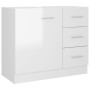 Armario para lavabo madera contrachapada blanco 63x30x54 cm de vidaXL, Muebles de baño - Ref: Foro24-804190, Precio: 91,13 €,...