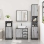 Set de muebles de baño 4 pzas madera contrachapada gris sonoma de , Muebles de baño - Ref: Foro24-3301198, Precio: 448,01 €, ...